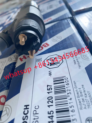 Original Hongyan truck diesel engine spare parts common rail fuel injectors 504255185 0445120157