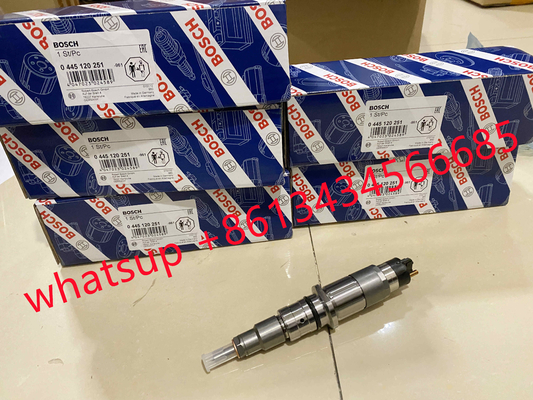 diesel fuel injector nozzle 0445120251 5263314 common rail injector 0445120251 for Cummins Qsb 6.7 engine 0445120251