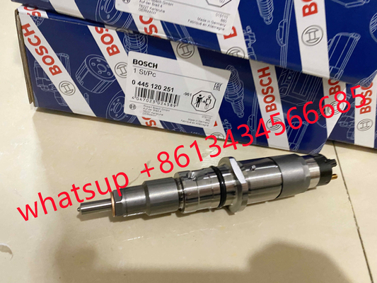 diesel fuel injector nozzle 0445120251 5263314 common rail injector 0445120251 for Cummins Qsb 6.7 engine 0445120251