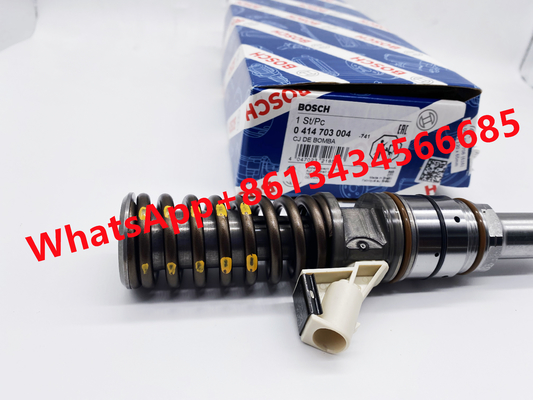 Excavator Engine Spare Parts 504287069 Excavator Injector 0414703004 Common Rail Injector