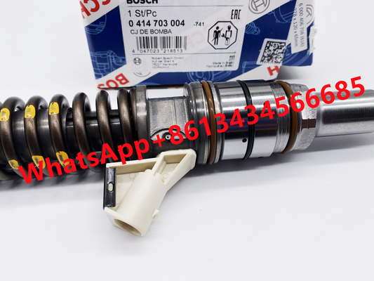 Excavator Engine Spare Parts 504287069 Excavator Injector 0414703004 Common Rail Injector