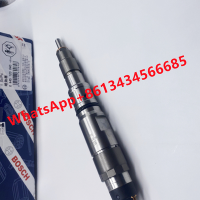 Common Rail Fuel Truck Diesel Injector 0445120040 For Daewoo 65104017001 1077550350