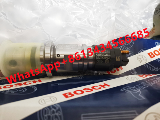 Common Rail Fuel Injector Assy 0445120367 5283840 for Fiat Cummins QSB4.5 QSB6.7 LOADER Excavator Diesel Engine