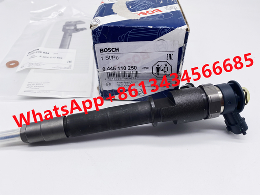 Genuine Original New Injector 0445110250 0986435123 For FORD Ranger / MAZDA BT-50 WLAA13H50 WLAA-13-H50
