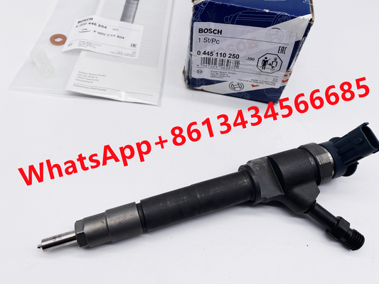Genuine Original New Injector 0445110250 0986435123 For FORD Ranger / MAZDA BT-50 WLAA13H50 WLAA-13-H50
