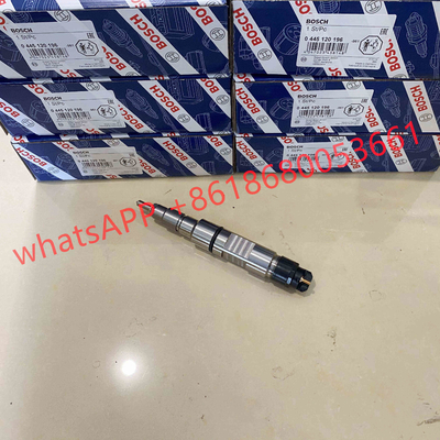 common rail assembly injector 0445120196 10490018 10117168 for LIEBHERR R974B Excavator fuel injector 0445120196