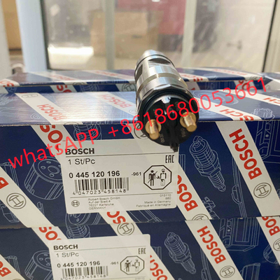 common rail assembly injector 0445120196 10490018 10117168 for LIEBHERR R974B Excavator fuel injector 0445120196