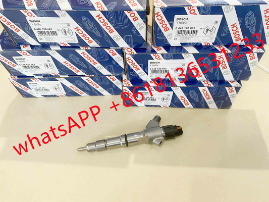High Quality New Injector 0445120062 0986435546 Common Rail Fuel Diesel Injector for Agco Sisu Power / Fendt