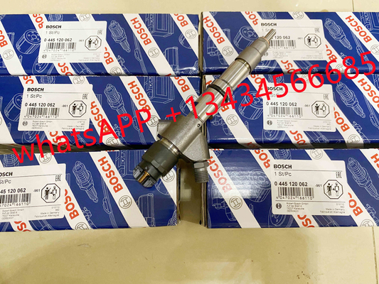 High Quality New Injector 0445120062 0986435546 Common Rail Fuel Diesel Injector for Agco Sisu Power / Fendt