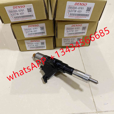 Diesel Fuel Common Rail Injector 095000-0760 095000-0761 for ISUZU 6SD1 1153004151 1-15300415-1