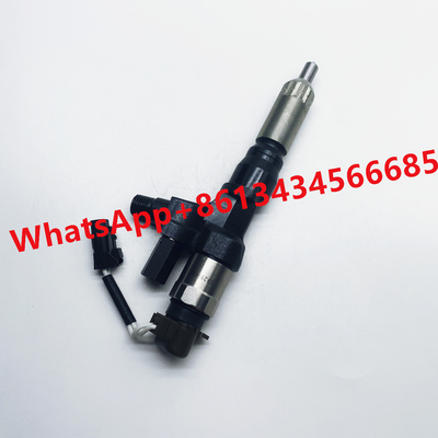 Excavator HINO J08 095000-6593 Denso Diesel Fuel Injectors