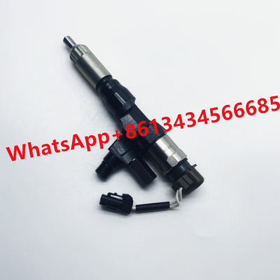 Excavator HINO J08 095000-6593 Denso Diesel Fuel Injectors
