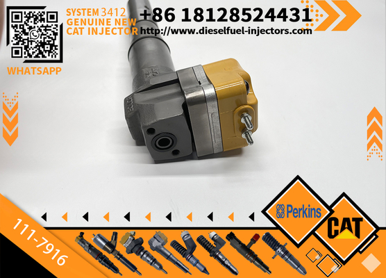 Excavator Parts 3412 Engine Injector 111-7916 198-4752 20R-5392 198-6877 232-1170 Fuel Injector for Excavator