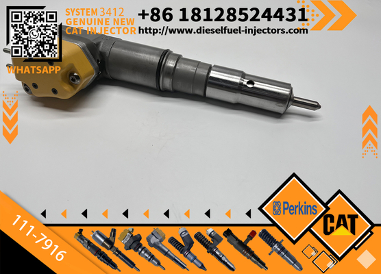 Excavator Parts 3412 Engine Injector 111-7916 198-4752 20R-5392 198-6877 232-1170 Fuel Injector for Excavator