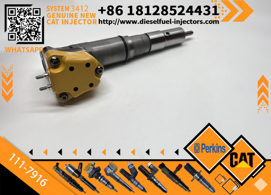 Excavator Parts 3412 Engine Injector 111-7916 198-4752 20R-5392 198-6877 232-1170 Fuel Injector for Excavator