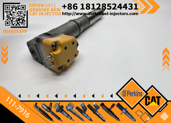 Excavator Parts 3412 Engine Injector 111-7916 198-4752 20R-5392 198-6877 232-1170 Fuel Injector for Excavator