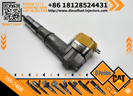 Excavator Engine Parts Fule Injetor 169-7408 174-7527 222-5967 20R-0760 232-1175 173-9272 for 3412E 3408 Fuel Injector