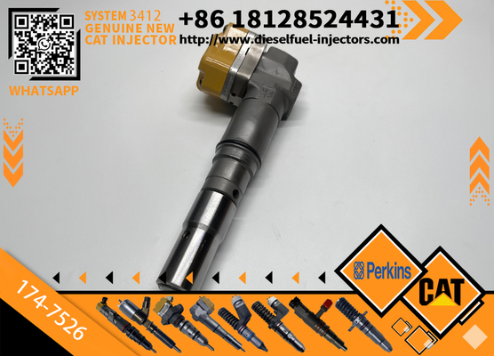 232-1183 232-1173 174-7526 179-6020 Fuel Injector for Caterpillar 3408 3412 3408E 3412E Engine