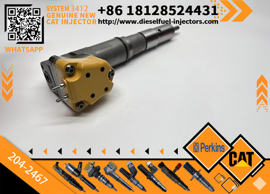 Construction Machinery Parts 198-6877 204-2467 232-1170 232-1175 Excavator Injector 3412E Engine Diesel Fuel Injector 174-7527