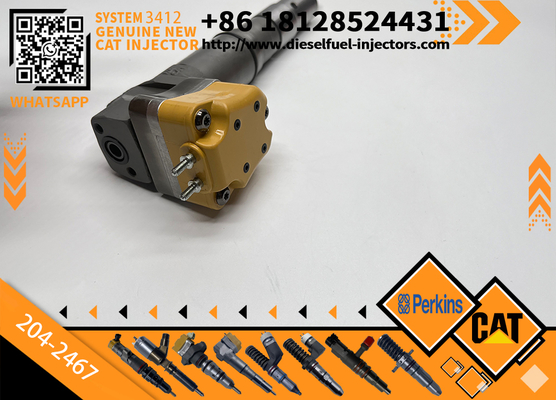 Construction Machinery Parts 198-6877 204-2467 232-1170 232-1175 Excavator Injector 3412E Engine Diesel Fuel Injector 174-7527