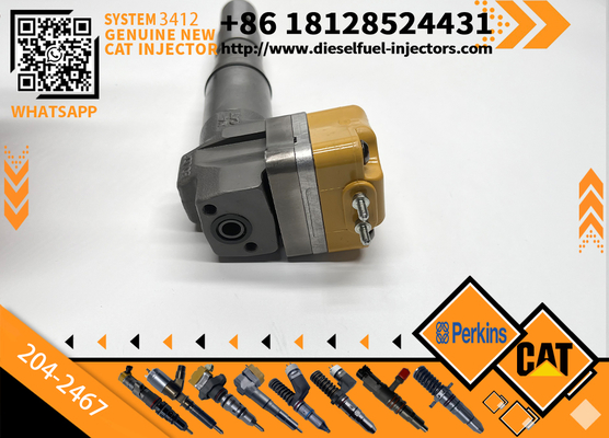 Construction Machinery Parts 198-6877 204-2467 232-1170 232-1175 Excavator Injector 3412E Engine Diesel Fuel Injector 174-7527