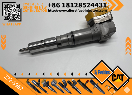 Excavator Engine Parts Fule Injetor 169-7408 174-7527 222-5967 20R-0760 232-1175 173-9272 for 3412E 3408 Fuel Injector