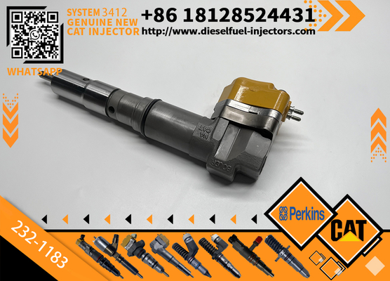 232-1183 232-1173 174-7526 179-6020 Fuel Injector for Caterpillar 3408 3412 3408E 3412E Engine