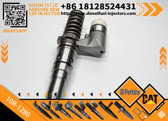 Construction Machinery Parts 250-1308 10R-1280 Common Rail Fuel Injector for Caterpillar 3152B 3516B Excavator Dozer Engine