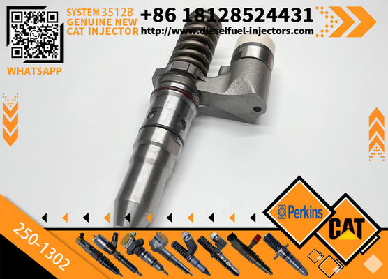 250-1302 2501302 Diesel Fuel Injector for Caterpillar CAT 3512B 3516B 10R-1303 Common Rail Injection Valves