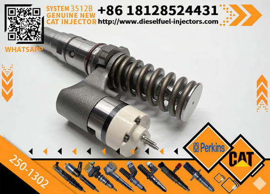 250-1302 2501302 Diesel Fuel Injector for Caterpillar CAT 3512B 3516B 10R-1303 Common Rail Injection Valves