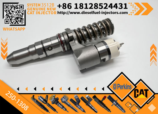 250-1308 2501308 Diesel Fuel Injector for Caterpillar CAT 3512B 3516B 10R-1280 Common Rail Injection Valves