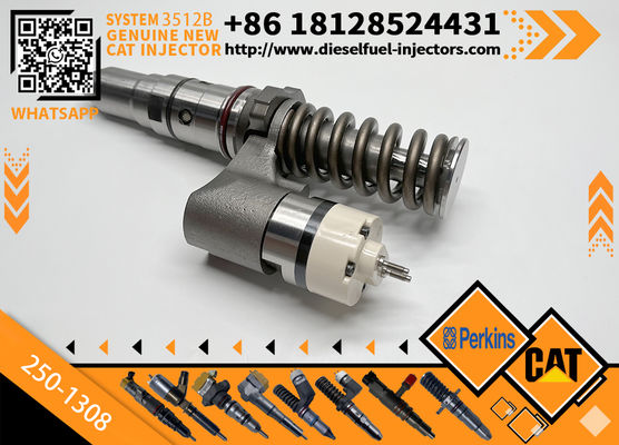 250-1308 2501308 Diesel Fuel Injector for Caterpillar CAT 3512B 3516B 10R-1280 Common Rail Injection Valves