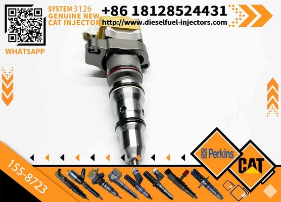 High Speed Steel Excavator Injector 155-8723 1558723 For 3126 Engine Parts Diesel Nozzle Assembly Auto Parts