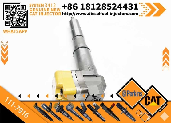 Fuel Injector 104-3377 174-7526 111-7916 138-8754 0R-8624 for CAT 3408E 3412E Engine 769D 773D 775D 631E 633E II 637E 651E 657E