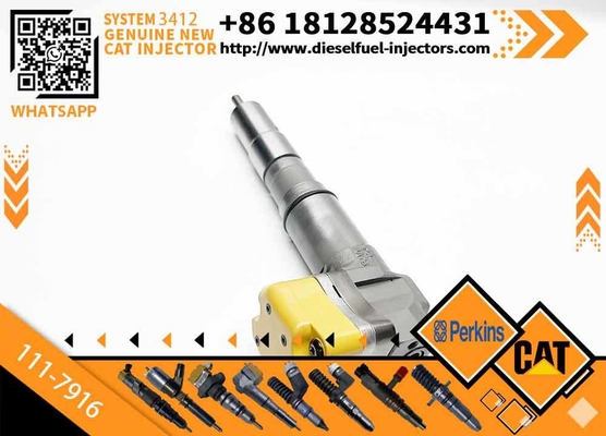 Fuel Injector 104-3377 174-7526 111-7916 138-8754 0R-8624 for CAT 3408E 3412E Engine 769D 773D 775D 631E 633E II 637E 651E 657E