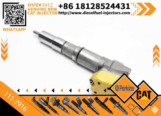 Fuel Injector 104-3377 174-7526 111-7916 138-8754 0R-8624 for CAT 3408E 3412E Engine 769D 773D 775D 631E 633E II 637E 651E 657E
