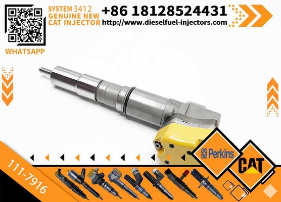 Fuel Injector 104-3377 174-7526 111-7916 138-8754 0R-8624 for CAT 3408E 3412E Engine 769D 773D 775D 631E 633E II 637E 651E 657E