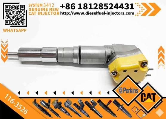 Fuel Injector 104-3377 174-7526 111-7916 138-8754 0R-8624 116-3526 for CAT 3408E 3412E Engine 769D 773D 775D 631E 633E II 637E 651E 657E