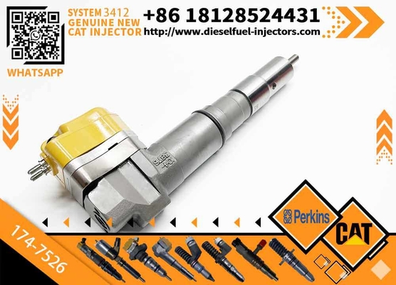 Common Rail Fuel Injector Excavator Parts Engine 3408 3412 232-1173 232-1183 232-1168 174-7528 174-7526 for CAT
