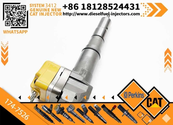 Common Rail Fuel Injector Excavator Parts Engine 3408 3412 232-1173 232-1183 232-1168 174-7528 174-7526 for CAT