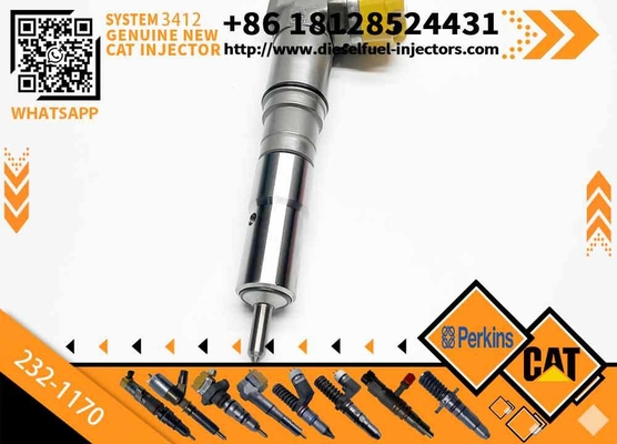 Common Rail Fuel Injector Excavator Parts Engine 3408 3412 232-1173 232-1183 232-1168 174-7528 174-7526 232-1170 for CAT