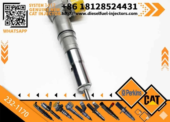 Common Rail Fuel Injector Excavator Parts Engine 3408 3412 232-1173 232-1183 232-1168 174-7528 174-7526 232-1170 for CAT