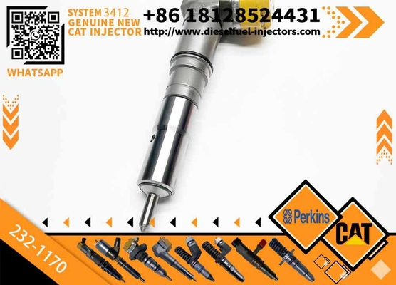 Common Rail Fuel Injector Excavator Parts Engine 3408 3412 232-1173 232-1183 232-1168 174-7528 174-7526 232-1170 for CAT