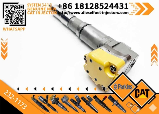 Diesel Engine Common Rail Fuel Injector For CAT 3408 3412 Excavator Parts 232-1173 232-1183 232-1168 174-7528 174-7526
