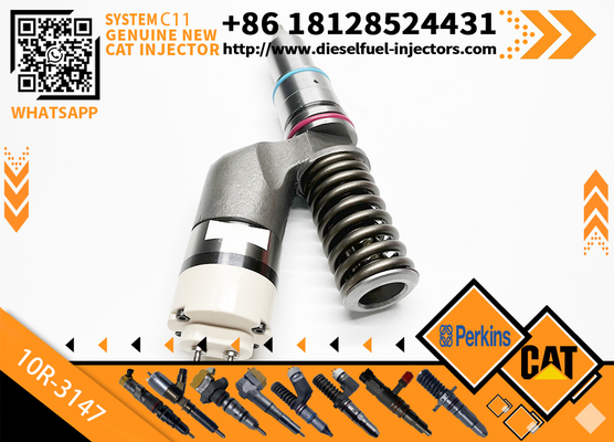 Genuine C11 C13 Injectors 10r-3147 249-0712 249-0713 For Diesel Engine Caterpillar Wheel Loader 966H