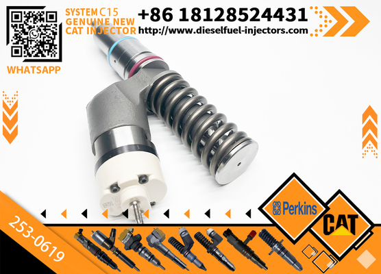 Diesel 3406E Engine Injector 253-0619 10R-7232 239-4908 239-4908 For Caterpillar Common Rail