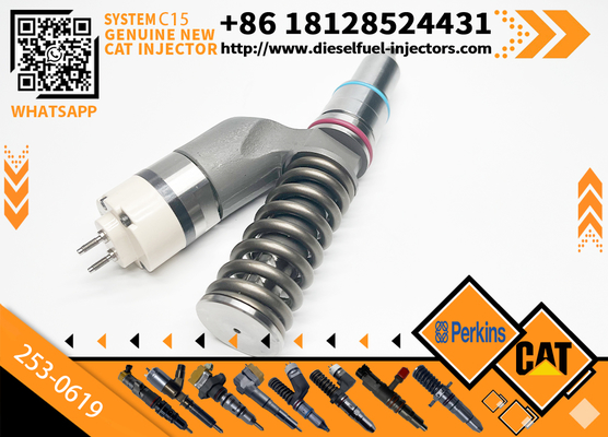 Diesel 3406E Engine Injector 253-0619 10R-7232 239-4908 239-4908 For Caterpillar Common Rail