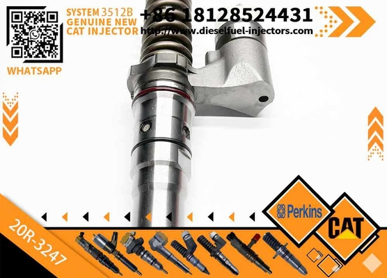 Excavator Parts 392-0225 Fuel Injector 3920225 20R-3247 20R3247 for CAT 3508B 3512B 3516B 3512C 3516C