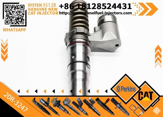 Excavator Parts 392-0225 Fuel Injector 3920225 20R-3247 20R3247 for CAT 3508B 3512B 3516B 3512C 3516C