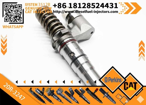 Excavator Parts 392-0225 Fuel Injector 3920225 20R-3247 20R3247 for CAT 3508B 3512B 3516B 3512C 3516C